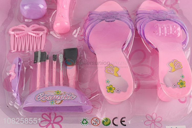 Best quality plastic non-toxic girls pretend play beauty toys