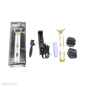 China supplier long handle rechargeable hair clipper set