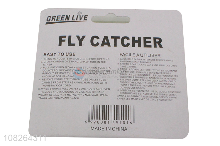 Wholesale fly strips fly traps gnat killer traps no baiting no poisons