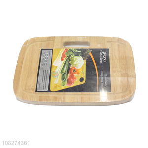 China supplier natural bamboo chopping board eco-friendly cutting board