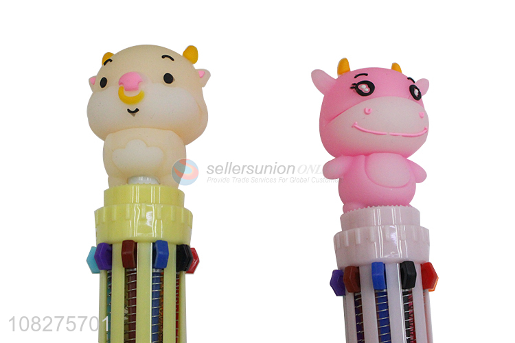 Best Quality Cartoon Ten Colors Ballpoint Pen