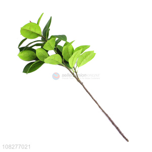 New products indoor decoration natural artificial loquat leaf