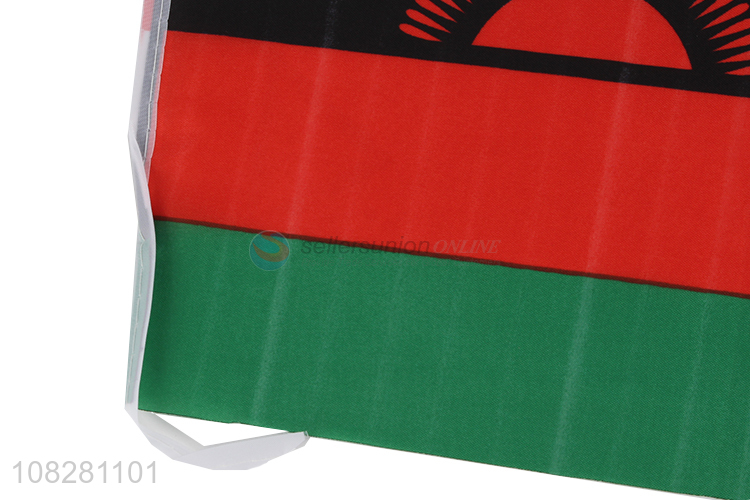 High quality Malawi car flag country flag competition handheld flag