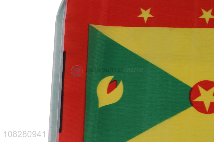 Low price Grenada country flag outdoor parade handheld flag