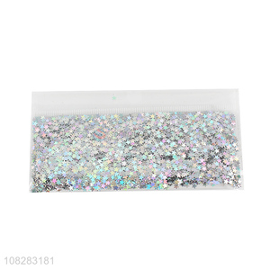 Laser Pentagram Nail Sequins DIY Nail Art Accessories