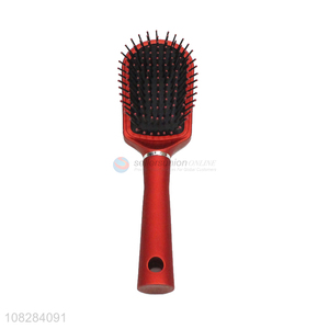 Top quality red women long hair anti-static hair comb brush