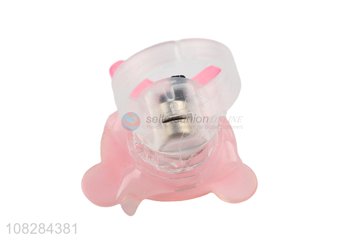 Factory Wholesale Led Ring Glowing Finger Ring For Kids