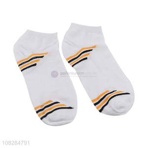 Hot selling fashion breathable men boat socks no show socks