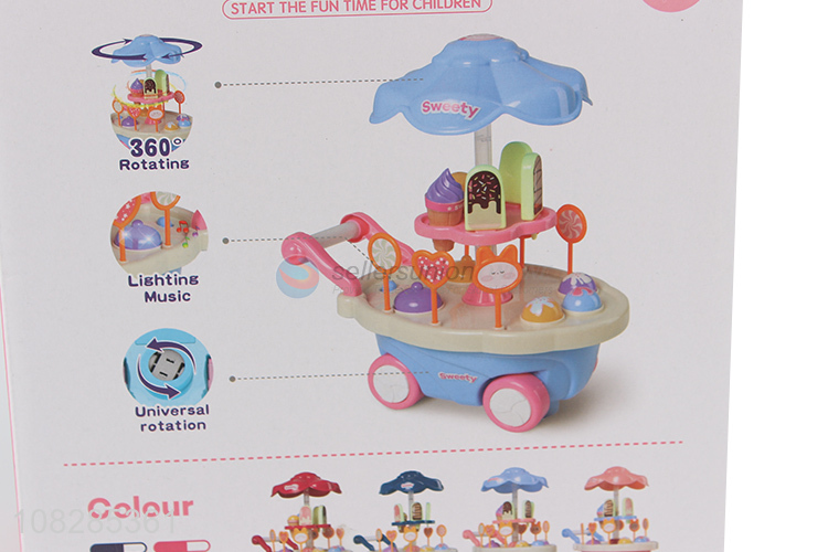 Good price plastic funny ice cream car toys pretend play toys