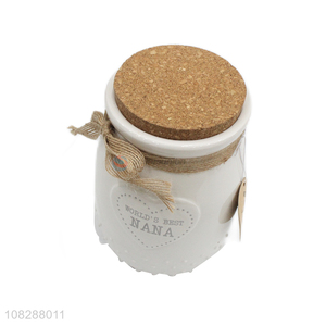 Wholesale from china ceramic storage jar with lids