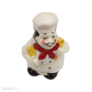 Hot selling creative restaurant ceramic crafts statues