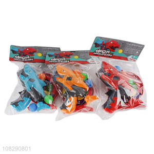 Hot items safe plastic shark toys gun with soft bullet