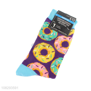 Good Sale Colorful Socks Breathable Crew Socks For Man