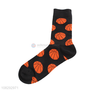 Latest Football Pattern Crew Socks Sports Socks For Adults