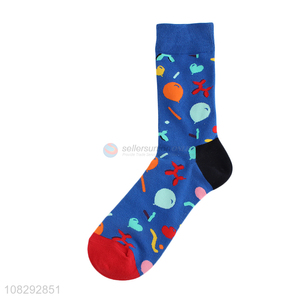 Wholesale Colorful Cotton Socks Comfortable Crew Socks