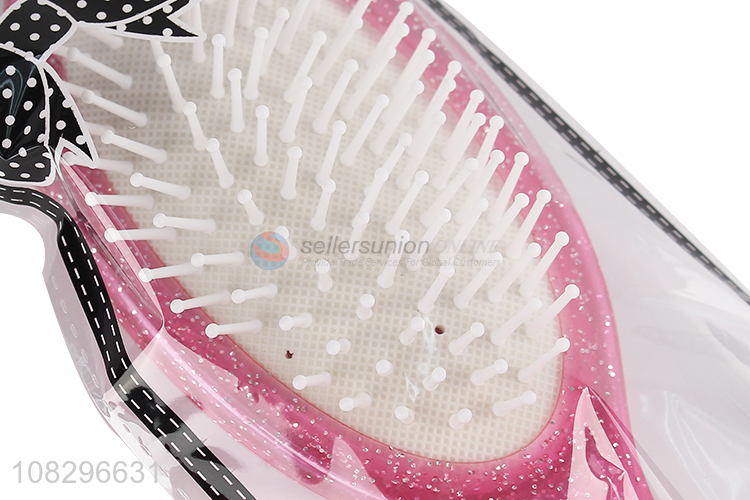 China factory massage long hair comb hair brush for women