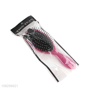 China supplier plastic air cushion massage hair comb for sale