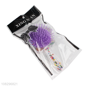 Good quality reusable massage anti-static hair comb wholesale