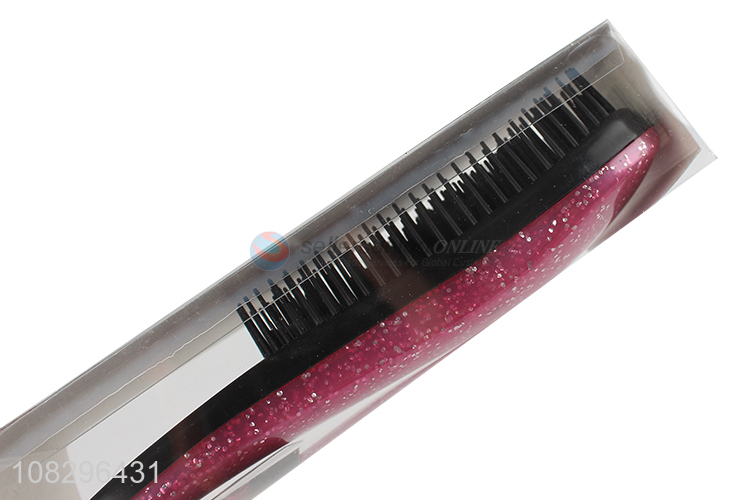 Yiwu factory portable travel hair comb anti-static hair brush