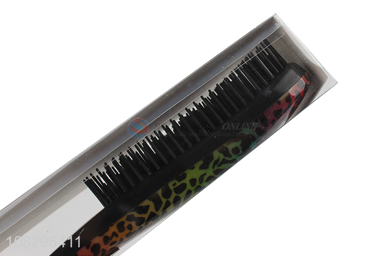 Factory price plastic curly hair anti-static hair comb