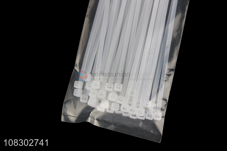 Online wholesale 50pcs 4*250mm heavy duty nylon cable ties