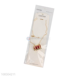 Wholesale <em>fashion</em> thin chain <em>necklace</em> temperament <em>necklace</em>