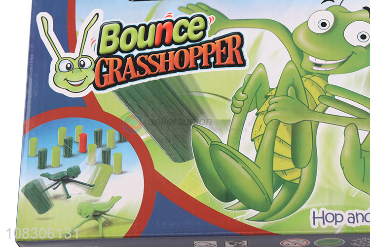 New style family games bounce grasshopper toys for kids