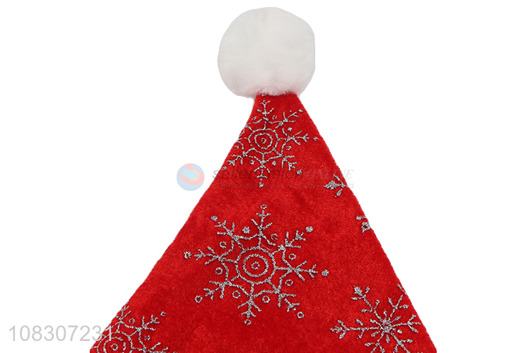 Good price red Christmas hat Christmas party decoration wholesale