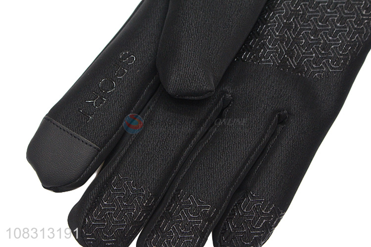 China market winter touchscreen windproof cycling gloves for men