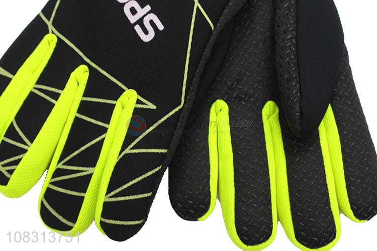 Good quality men women windproof waterproof outdoor sports gloves