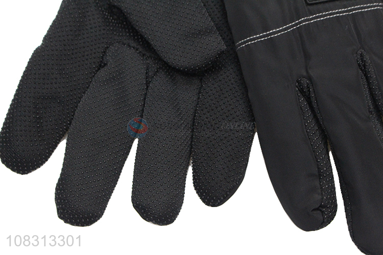 China supplier winter outdoor non-slip sports gloves for men