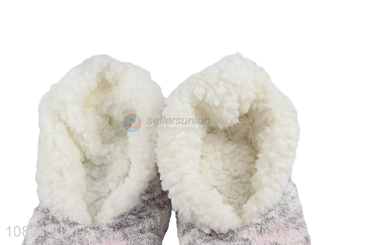 Good quality cute thicken fleece socks home floor socks