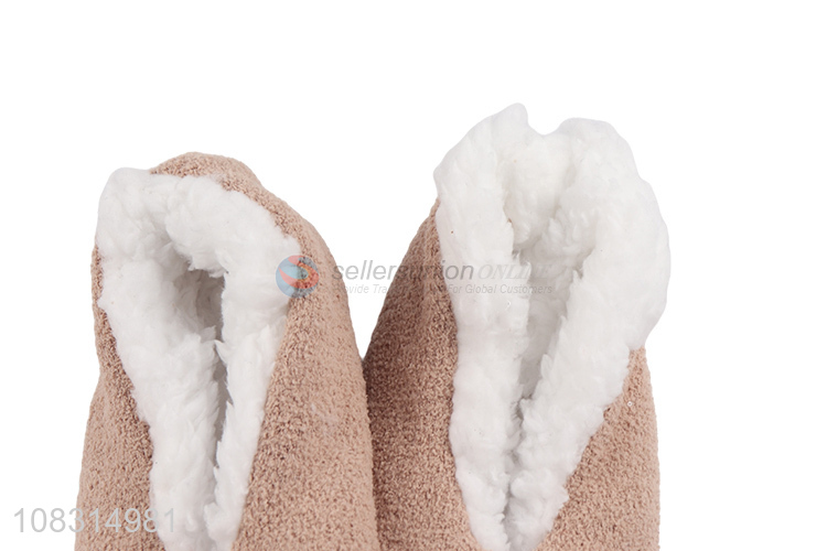 Factory price ladies thicken socks home floor slipper socks