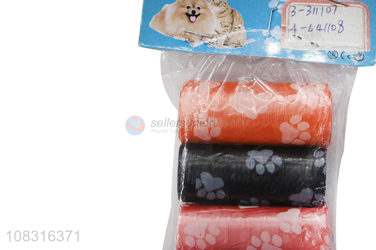 High Quality Disposable Pet Trash Bag Dog Waste Poop Bags