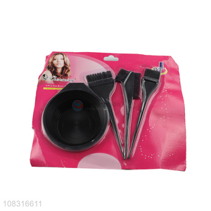 Wholesale Hair Dye Brush With Color Mixing Bowls Set