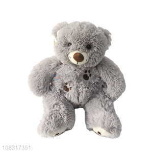 Wholesale lovely bear plush toy soft stuffed bear toy