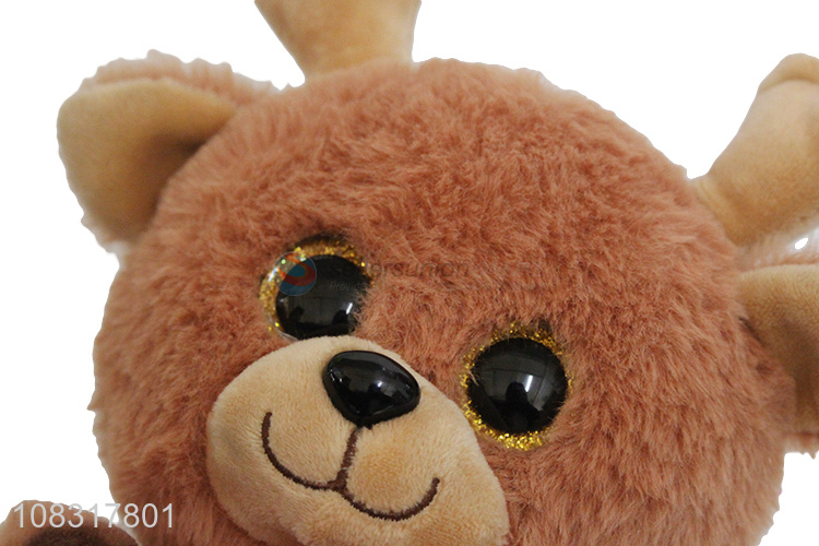 Wholesale lovely reindeer plush toy custom stuffed toy