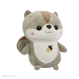 Recent design soft stuffed squirrel toy plush doll toy