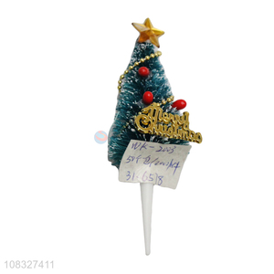 Fashion Design Christmas Tree Cake Topper Cupcake Topper