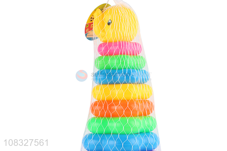 Top products colourful elephant rainbow tower stacking games