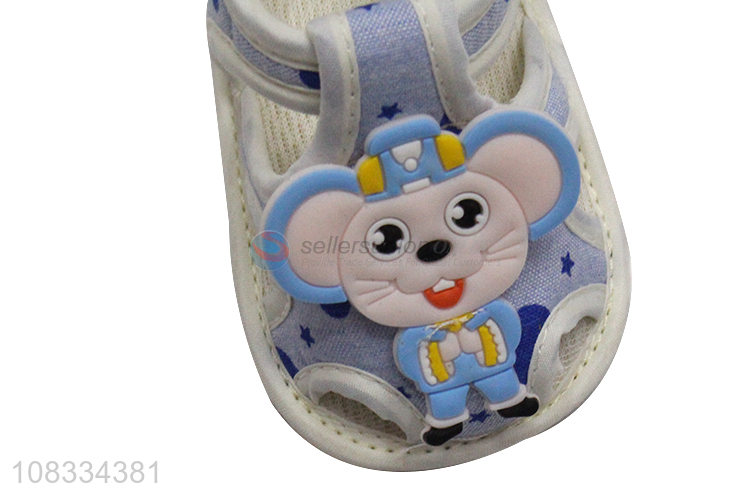 High quality cartoon soft baby sandals baby toddler