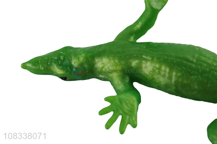 China imports eco-friendly soft simulation lizard toy for kids