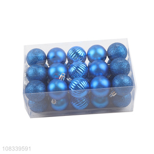 Popular Blue Christmas Ball Fashion Christmas Decoration