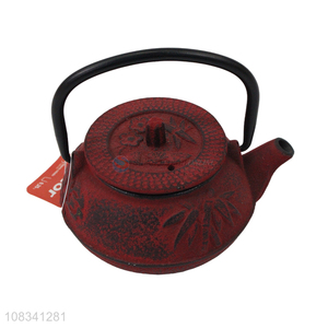 Factory supply 0.3L Chinese cast iron teapot for loose tea fruit tea