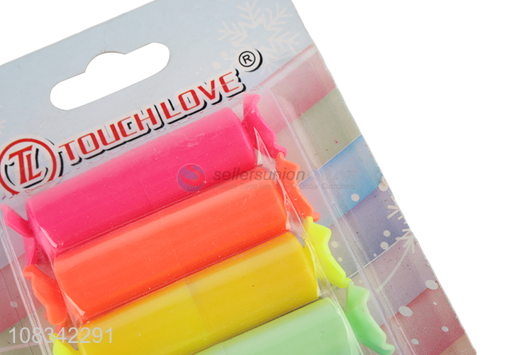 New arrival candy color highlighter marker pen for students