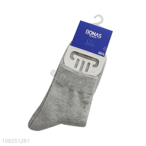 Custom men's crew socks strechy comfortable soft winter socks