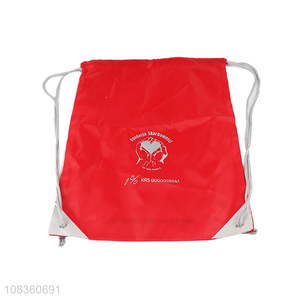 Factory price custom logo heavy duty drawstring shoe bag dust bag