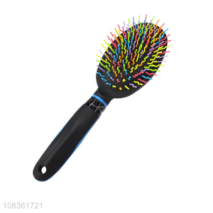 Popular products colourful pins women long hair comb hair brush