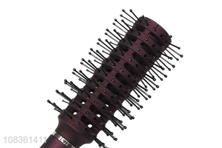 New design round anti-static curly hair comb for daily use