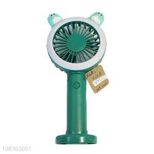 Hot product portable fan folding fan with light for travel indoor outdoor